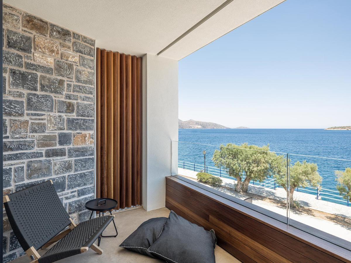 Brand New Luxury Seannamon Suites, Amazing Seaview Agios Nikolaos Exterior foto