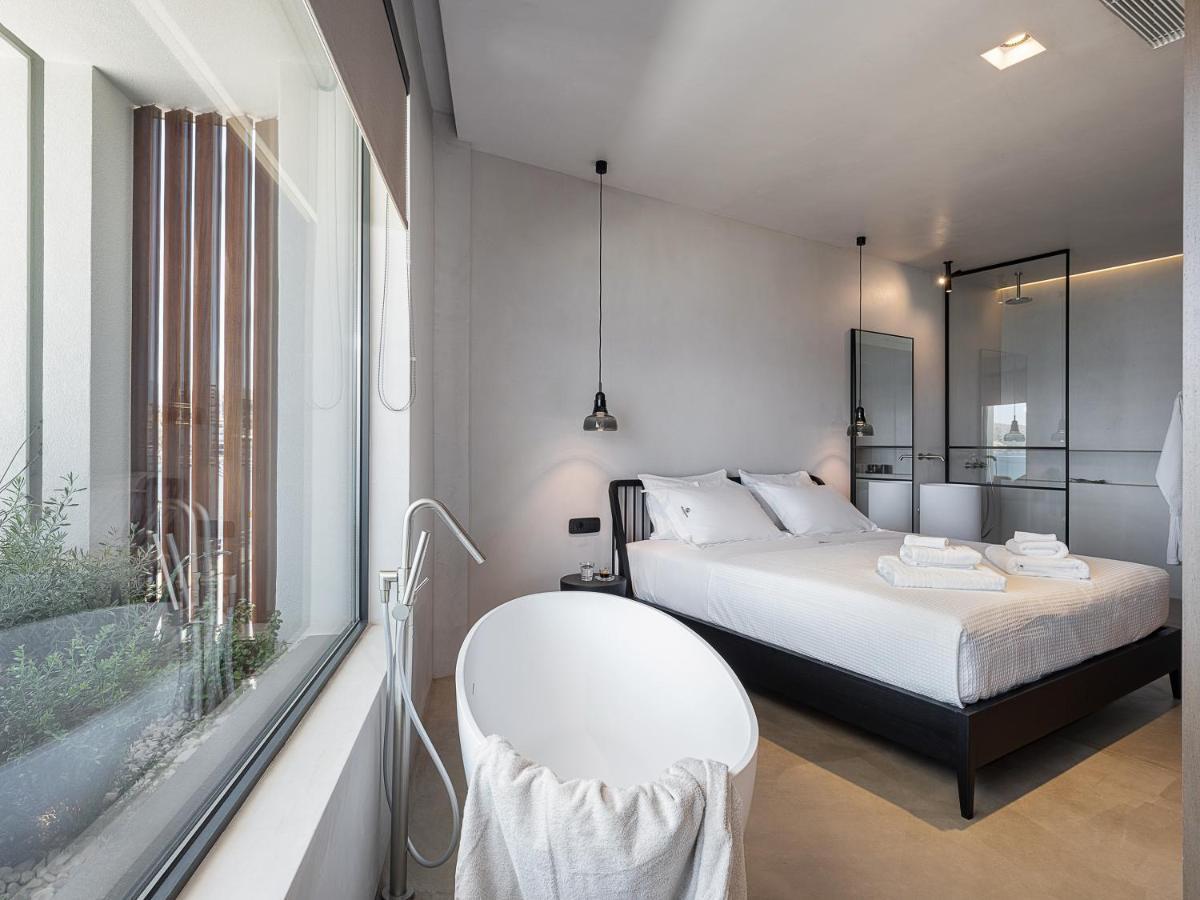 Brand New Luxury Seannamon Suites, Amazing Seaview Agios Nikolaos Exterior foto