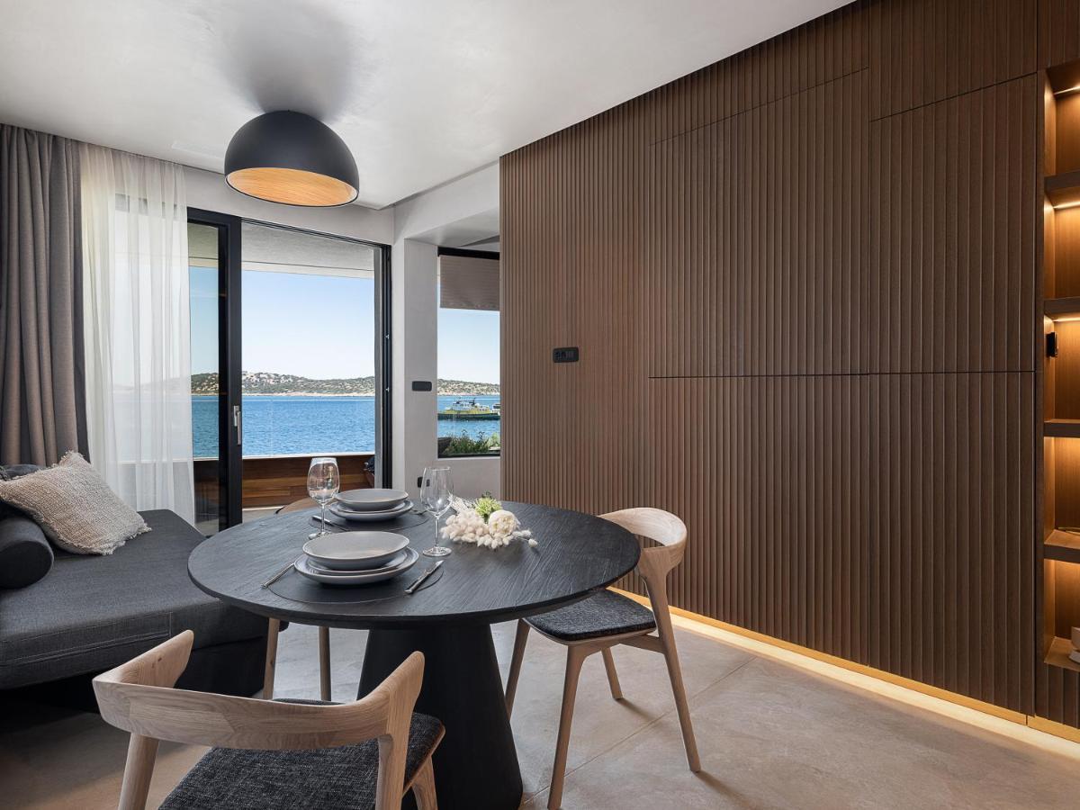 Brand New Luxury Seannamon Suites, Amazing Seaview Agios Nikolaos Exterior foto